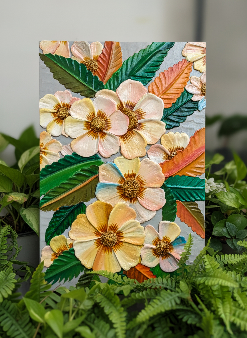 Blind Artist Draws Incredibly Colorful Paintings