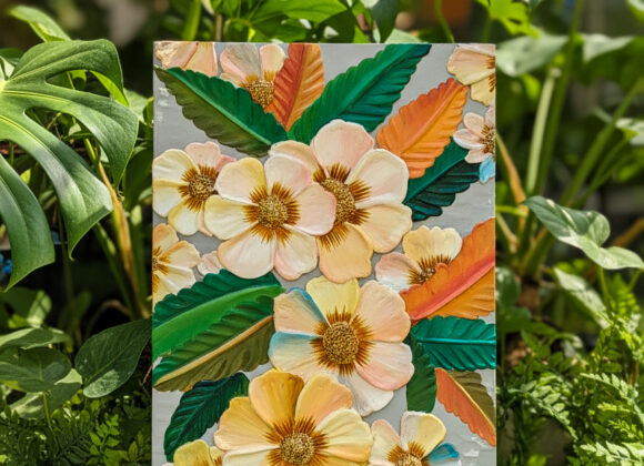 Blind Artist Draws Incredibly Colorful Paintings