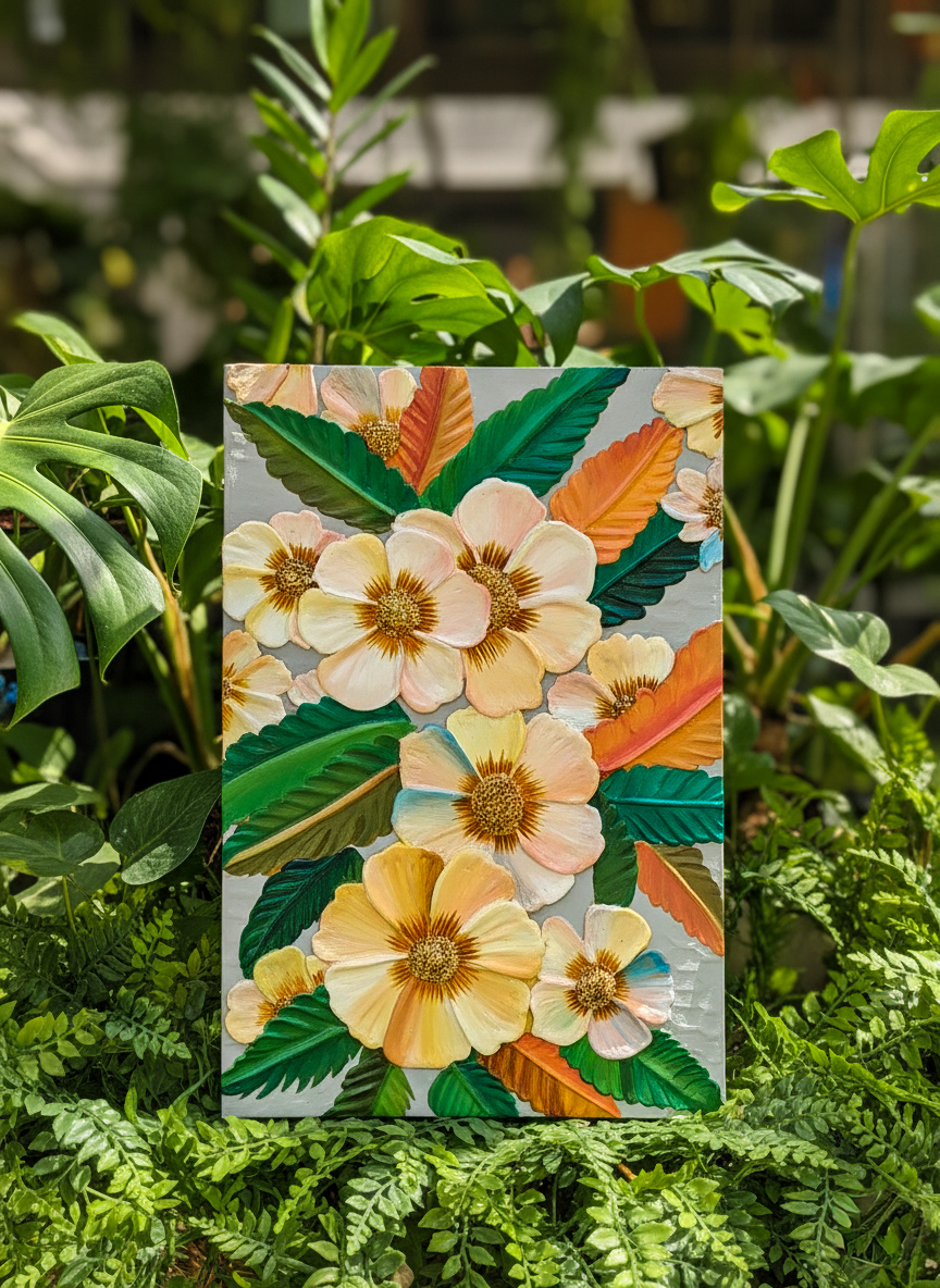 Blind Artist Draws Incredibly Colorful Paintings