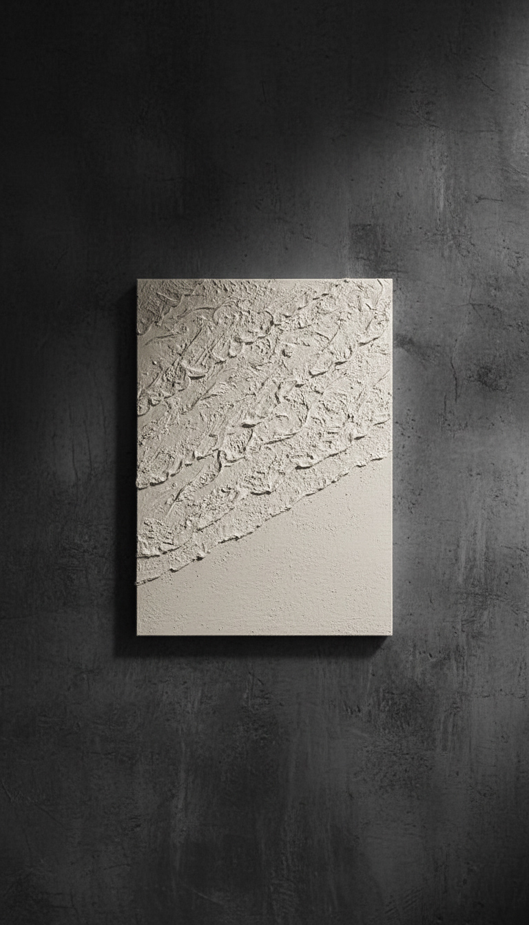 Painted with acrylic Sea Raw Painted with acrylic Sea Raw