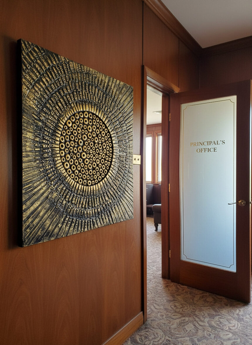 Radiating Energy – Abstract Texture Art